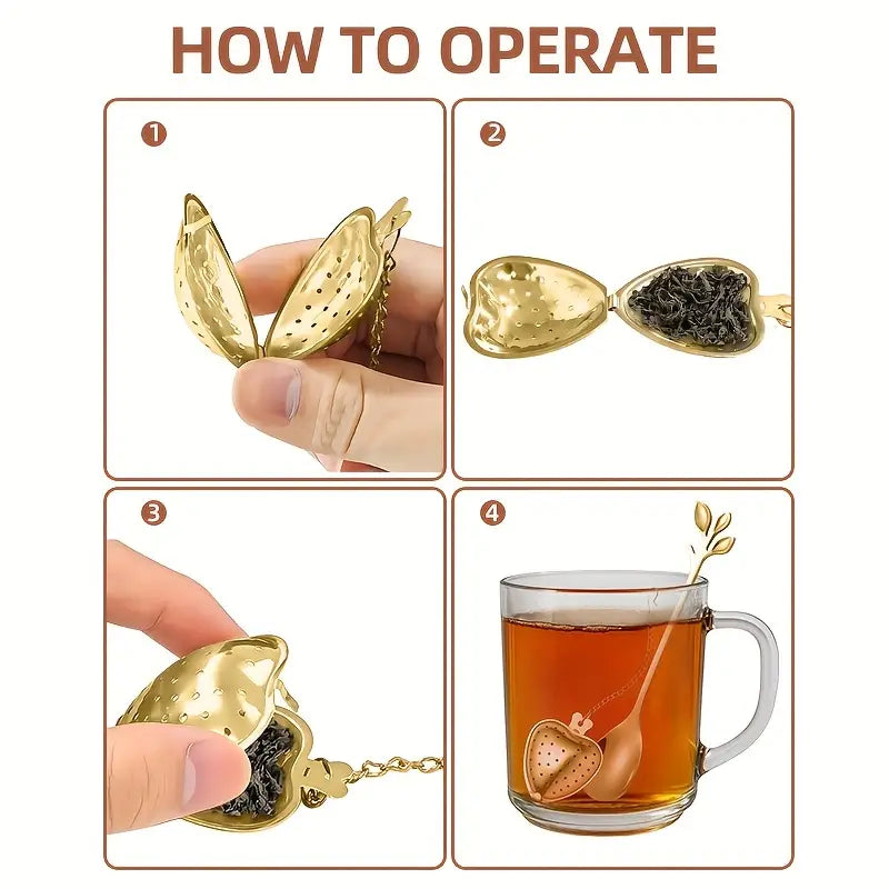 Heart Shape Tea diffuser