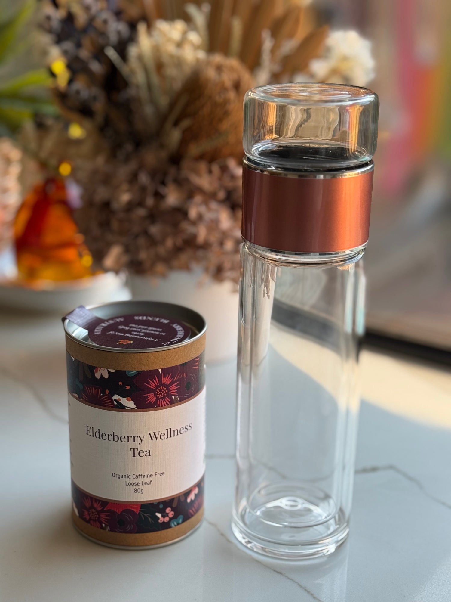 Glass Tea Strainer