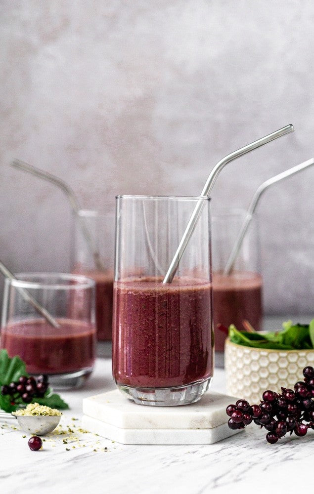 Anti-Inflammatory Elderberry Smoothie