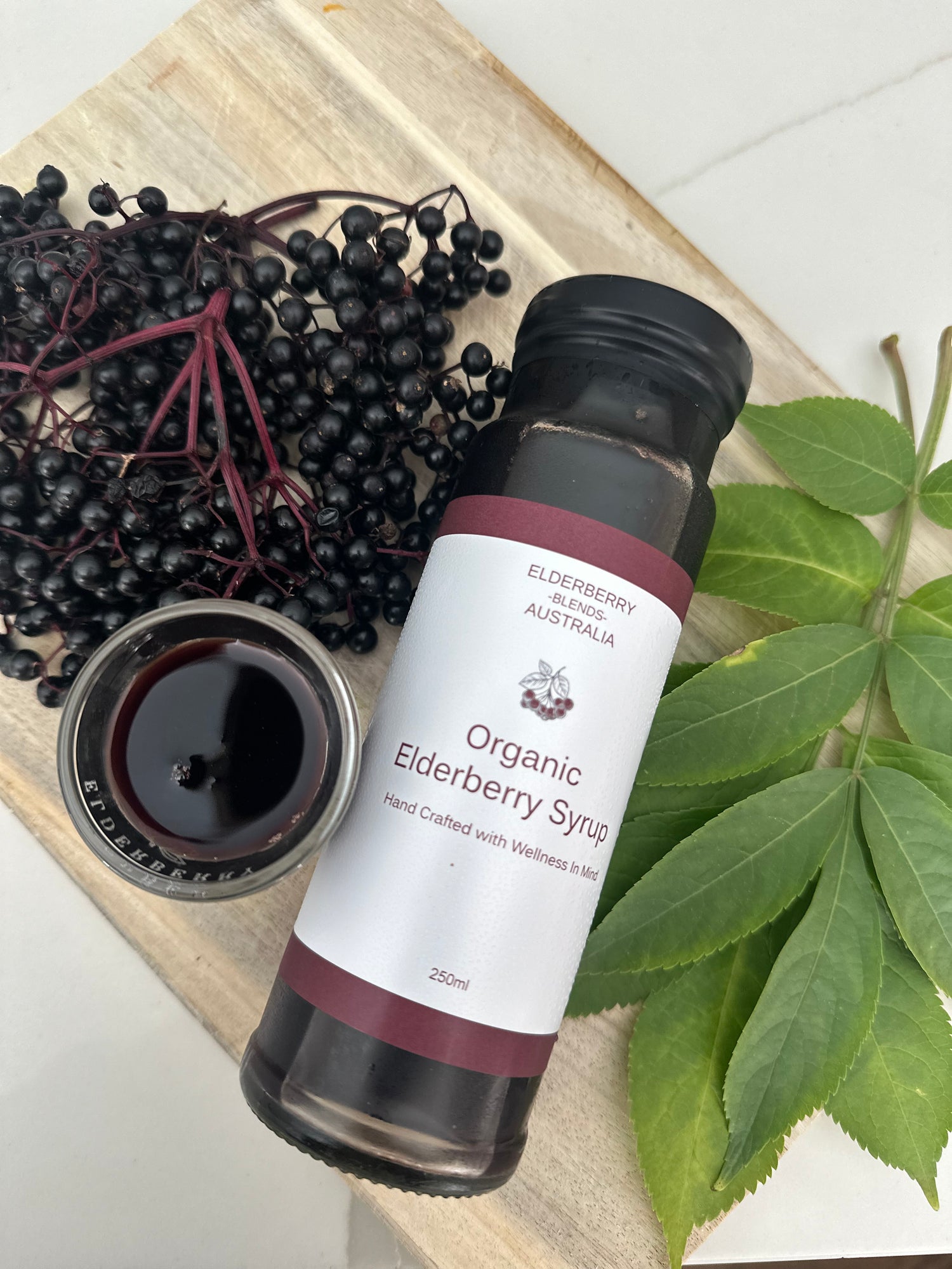 Organic Elderberry Syrup