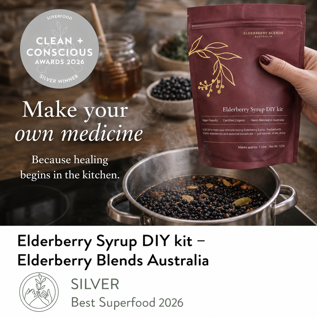 Elderberry Syrup DIY Kit