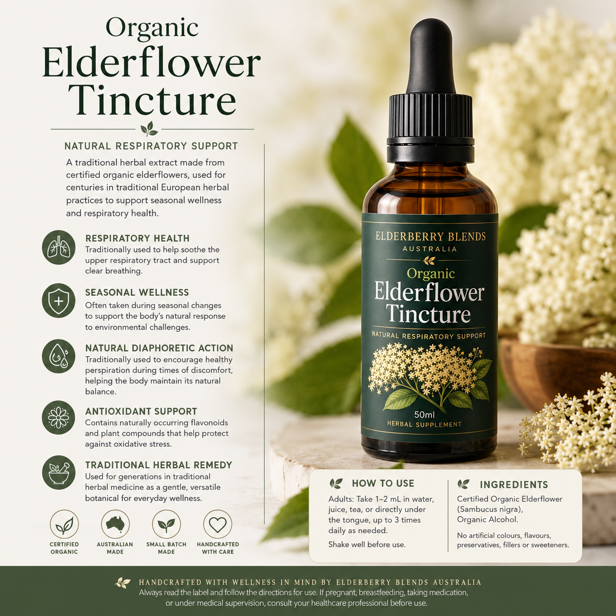 Elderflower Tincture